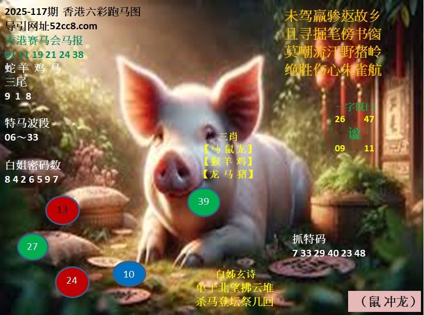 香港六合跑马图117期
