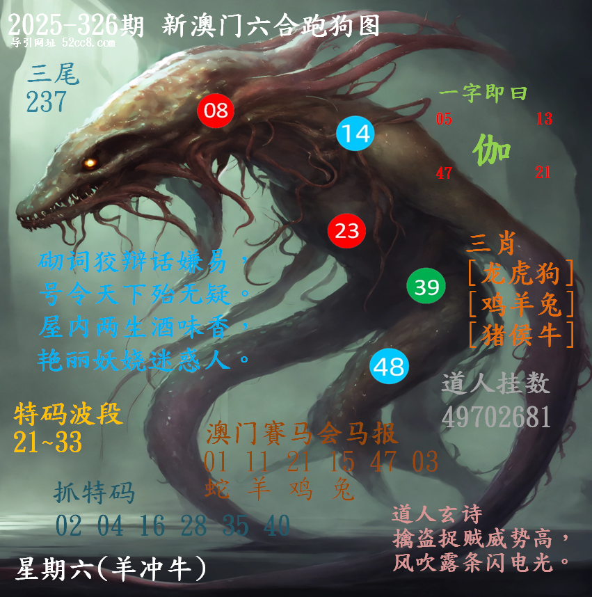 新澳门六合跑马图326期